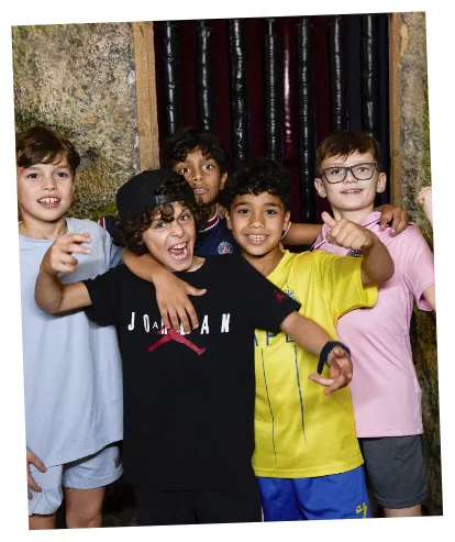 Birthday party celebration at TEPFactor Dubai indoor adventure park